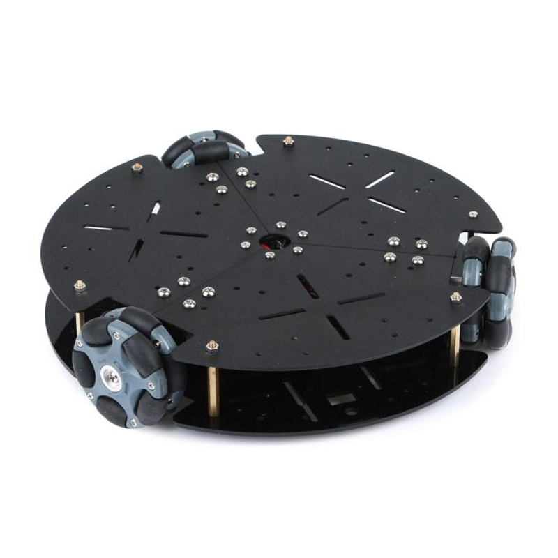 Omni Wheel - โหลด 5 กก.58 มม.Omni ล้อหุ่นยนต์รถแชสซีชุดหุ่นยนต์มือถือ 12V