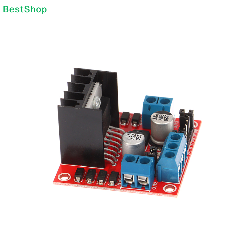 L298N Module - โมดูลขับมอเตอร์กระแสตรง L298N มอเตอร์สเต็ปเปอร์ L298 สำหรับรถอัจฉริยะ หุ่นยนต์