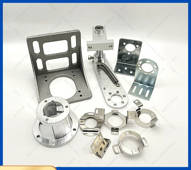 Servo Bracket - สำหรับขายึดพิเศษสำหรับโรตารี่เอนโค้ดเดอร์, แผ่นสปริงแบนสำหรับ CNC, แผ่นยึดเซอร์โวแบบแกนกลวง