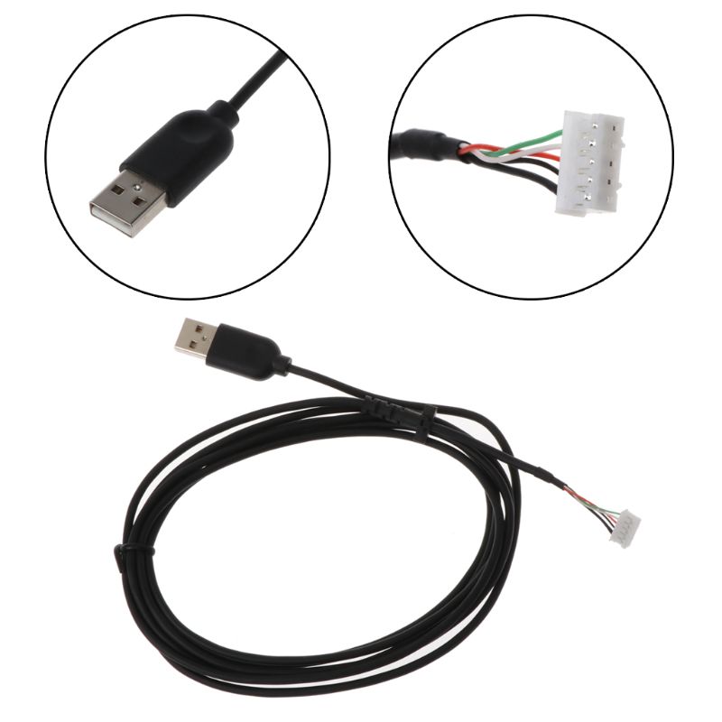 Line Follower Robot - สายเมาส์ USB สายไฟ PVC เม้าส์สายเปลี่ยนสําหรับ G102