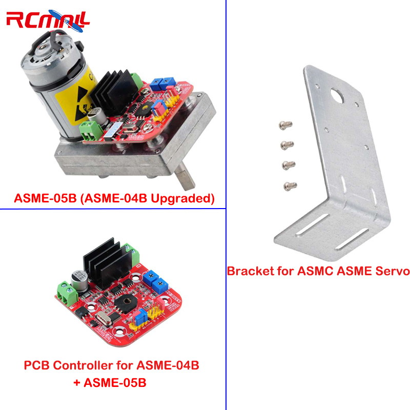 Servo Bracket - แรงบิดสูง RC Servo DC12-24V 380kg.cm เกียร์เหล็กสําหรับหุ่นยนต์