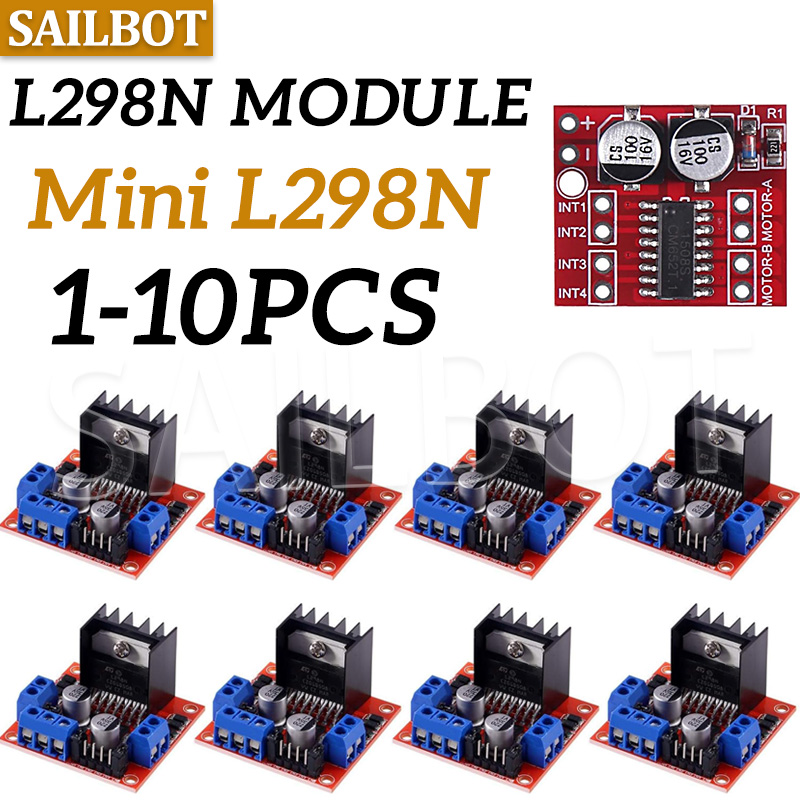 L298N Module - 1/5/10PCS L298N DC มอเตอร์ MX1508 Mini