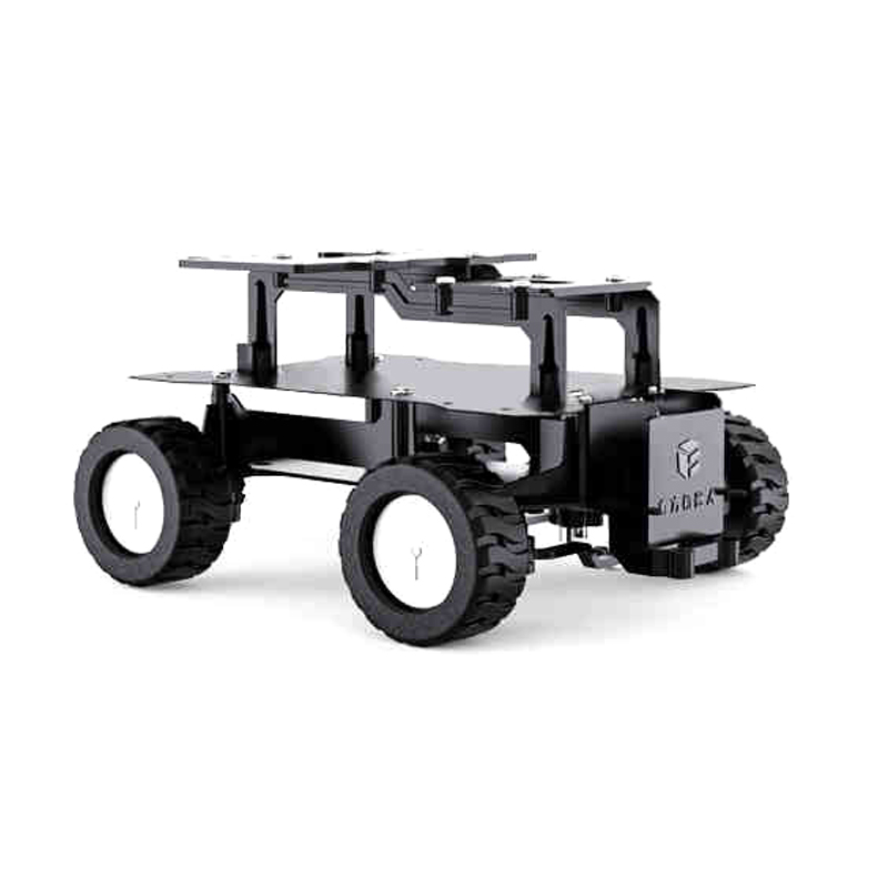 Arduino Robot - ชุดประกอบรถหุ่นยนต์อะคริลิคขับเคลื่อน 4 ล้อ พร้อมมอเตอร์ ระบบติดตามแบบอัลลิเวย์ดิเรคชันแนล สำหรับ