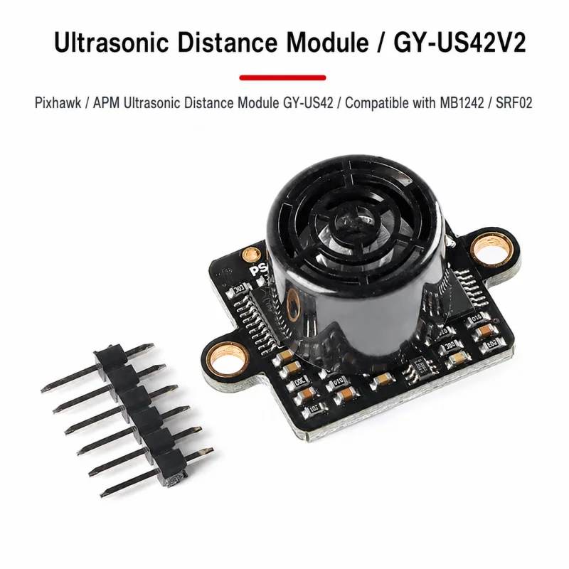 Ultrasonic Distance Sensor - GY-US42V2 Pixhawk APMFlight Control อัลตราโซนิกเซ็นเซอร์วัดระยะทางโมดูลอินเทอร์เฟซ IIC
