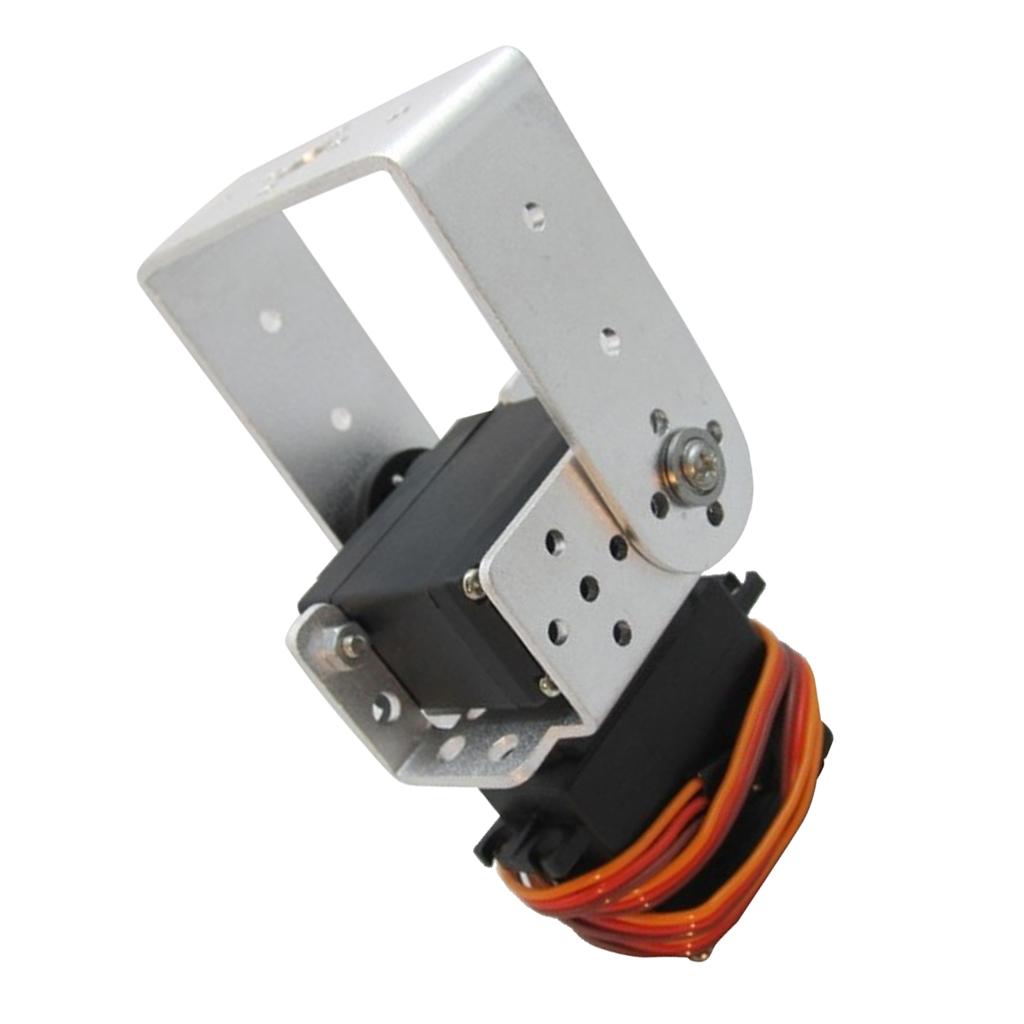 Servo Pan Tilt - ชุดแพน-ทิลต์แบบหุ่นยนต์รุ่นอัปเกรด MG-996R ชุดประกอบหัวพลาสติกเซอร์โวสำหรับกล้องทางอากาศและอุปกรณ์เสริม FPV