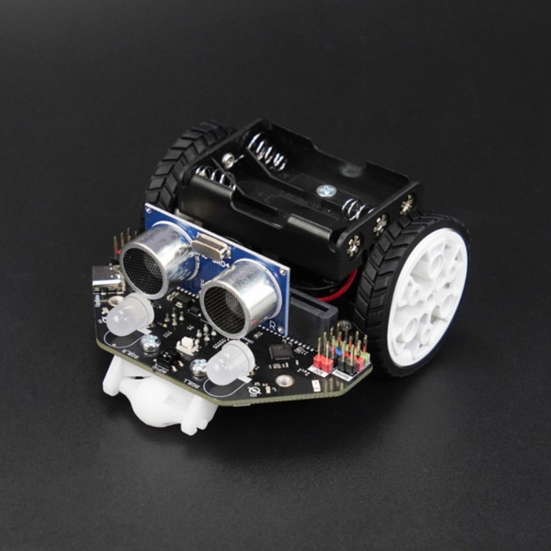 Microbit Robot - ชุดโปรแกรม V5 สำหรับรถอัจฉริยะ micro:bit หุ่นยนต์เพื่อการศึกษา รองรับการสอน