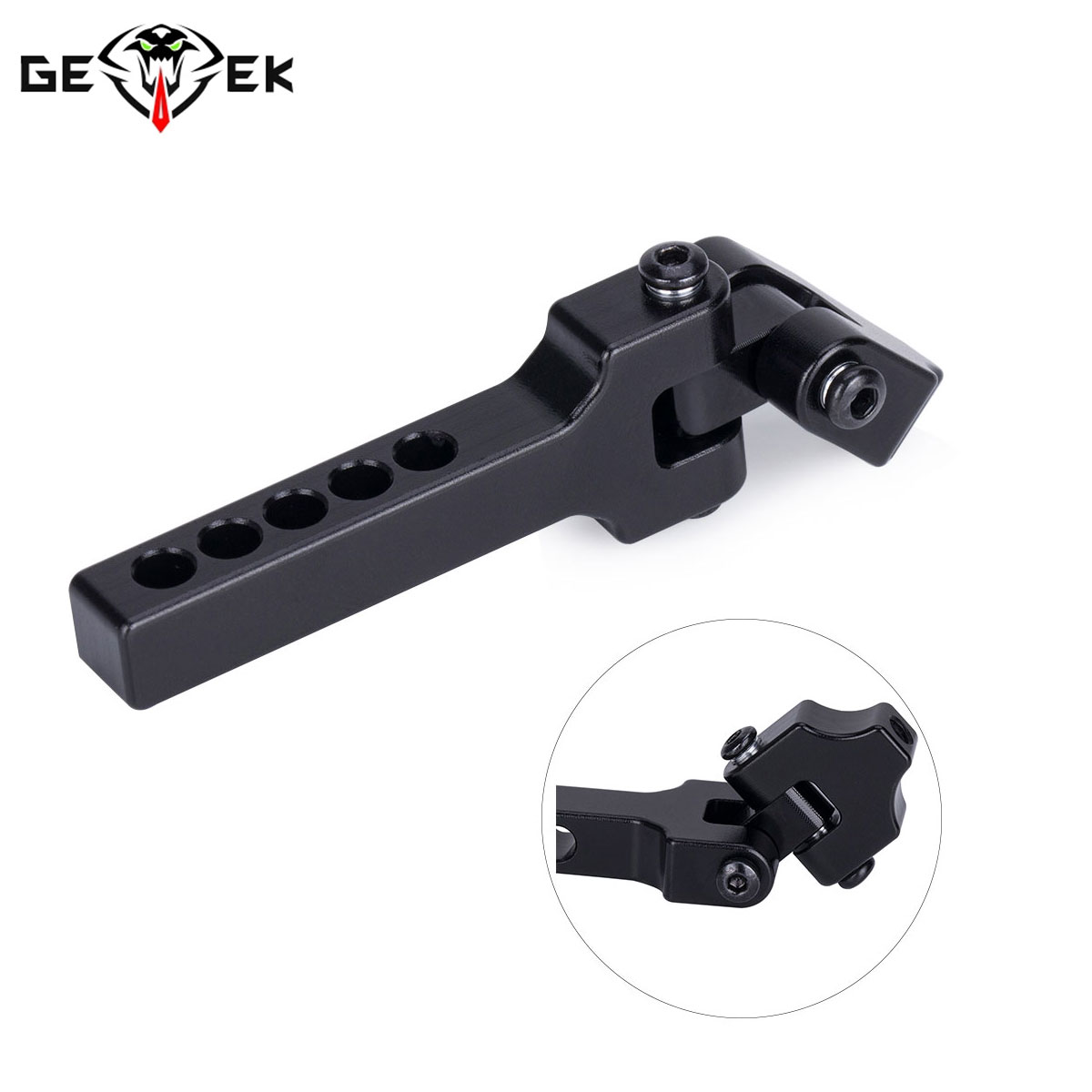 Servo Bracket - อุปกรณ์เสริมสำหรับรถเทรลเลอร์รถตีนตะขาบบังคับวิทยุ1/4นิ้วเบ็ดลาก TRX4 SCX10รถตีนตะขาบ TRX6 D90 RC4WD