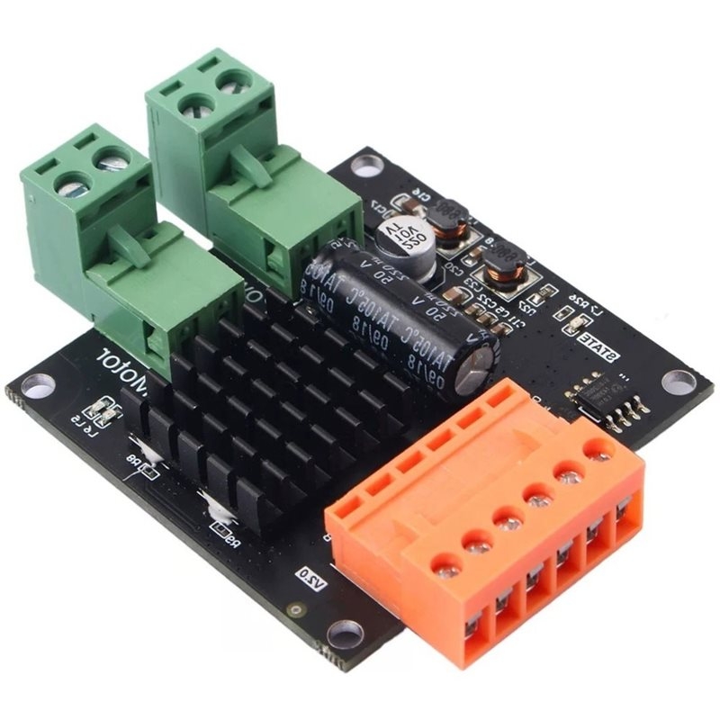 Motor Driver Module - AT02-12V 24V 16A โมดูลขับมอเตอร์กระแสตรงกำลังสูง แบบ H-Bridge