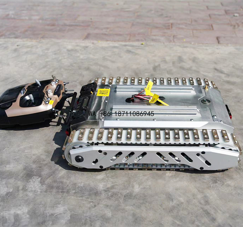 Robot Track - อุปกรณ์ทำความสะอาดรถถังแบบหุ่นยนต์สำหรับปีนผนัง, รถตีนตะขาบบังคับวิทยุพร้อมรางแม่เหล็กและรับน้ำหนักได้มาก