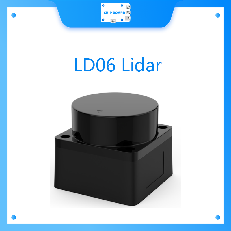 Ros Robot - LD06 Lidar แบบพกพา 360 องศา DTOF