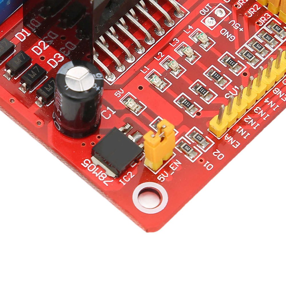 L298N โมดูลไดรเวอร์สเต็ปเปอร์ม - L298N Module บทวิจารณ์และราคา