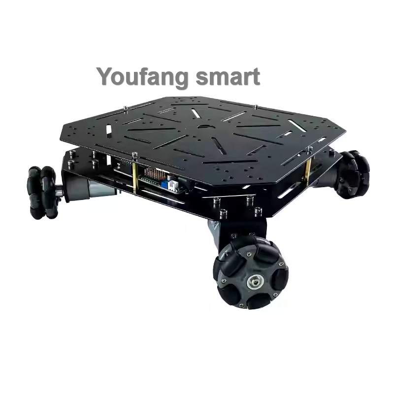 ชุดโครงรถหุ่นยนต์ล้อออมนิ 4 ล้ - Ros Robot บทวิจารณ์และราคา