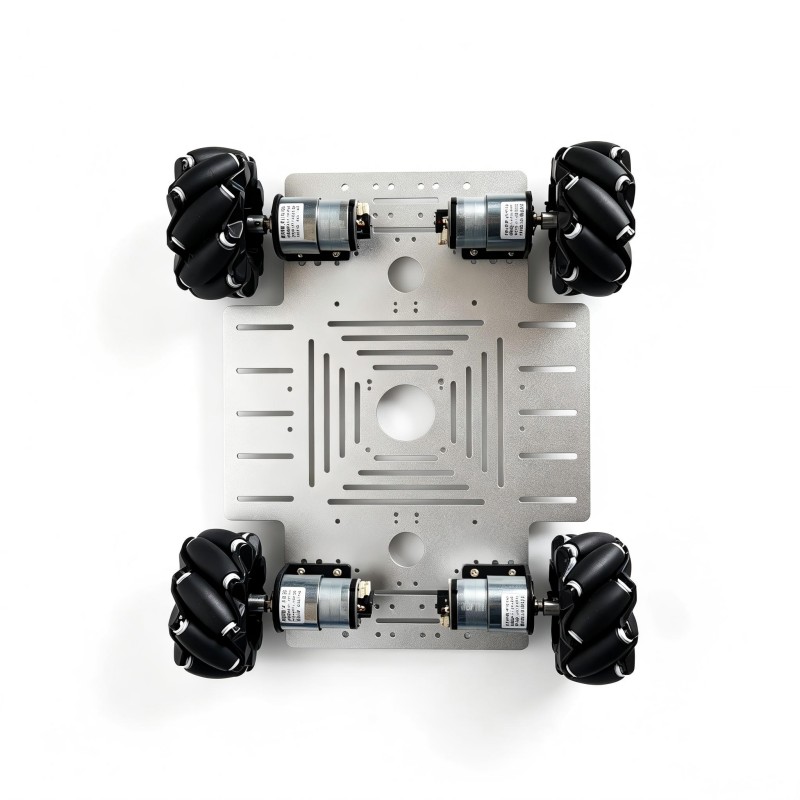 ชุดรถหุ่นยนต์ล้อเมคานัม 4WD รั - Arduino Robot บทวิจารณ์และราคา