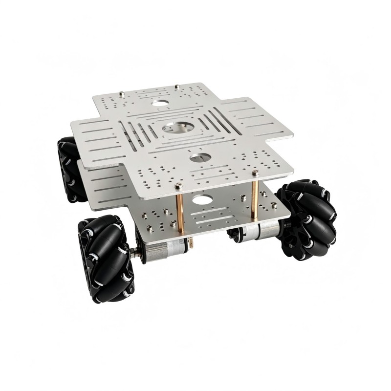 ชุดรถหุ่นยนต์ล้อเมคานัม 4WD รั - Arduino Robot บทวิจารณ์และราคา