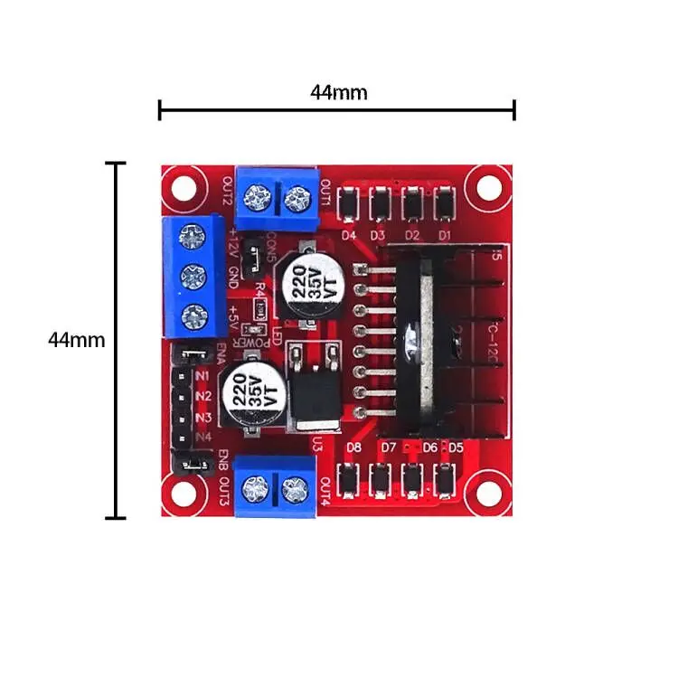 โมดูล L298N บอร์ดควบคุมมอเตอร์ - L298N Module บทวิจารณ์และราคา
