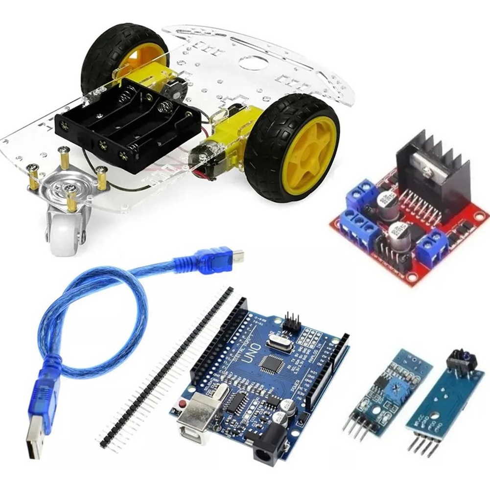 ชุดอุปกรณ์รถยนต์อัจฉริยะ CLCU  - L298N Module บทวิจารณ์และราคา