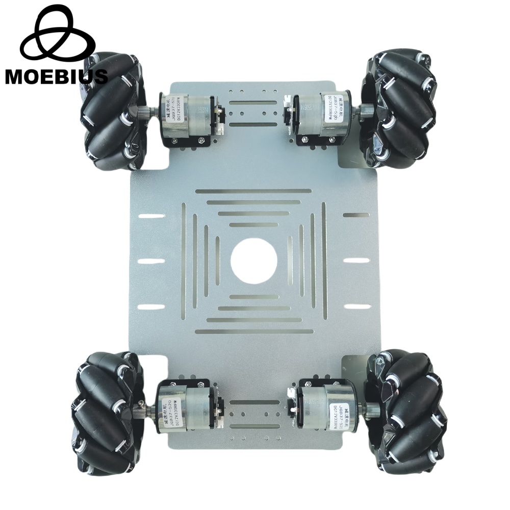 ชุดประกอบรถหุ่นยนต์ล้อเมคานัม  - Arduino Robot บทวิจารณ์และราคา