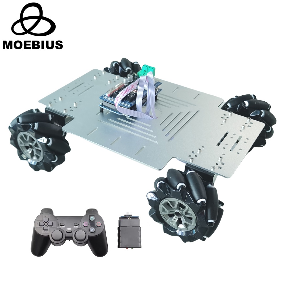 ชุดประกอบรถหุ่นยนต์ล้อเมคานัม  - Arduino Robot บทวิจารณ์และราคา