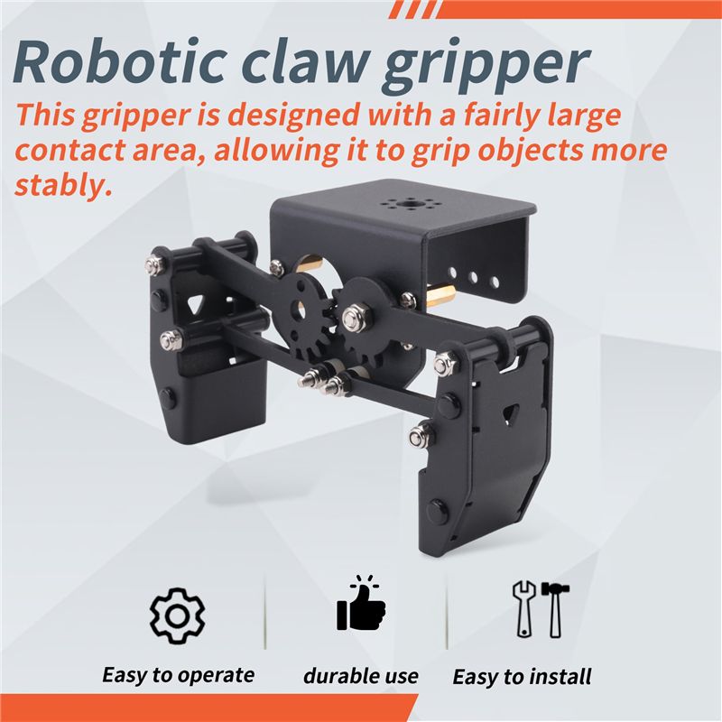 ABBZ-Open Robot ชุดกริปเปอร์กร - Robot Gripper Claw บทวิจารณ์และราคา