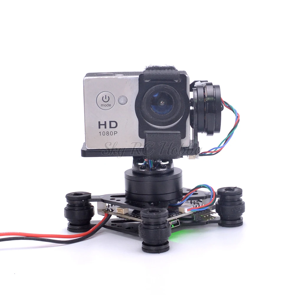 น้ำหนักเบา2แกน/3-Axis Brushles - Pan Tilt Bracket บทวิจารณ์และราคา