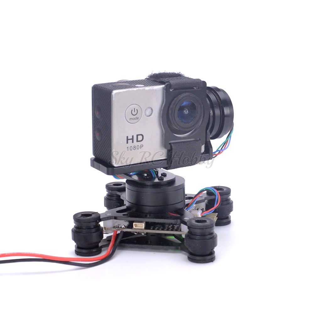 น้ำหนักเบา2แกน/3-Axis Brushles - Pan Tilt Bracket บทวิจารณ์และราคา