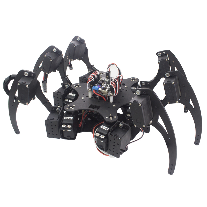 18 DOF อลูมิเนียม Hexapod Spid - Arduino Robot บทวิจารณ์และราคา