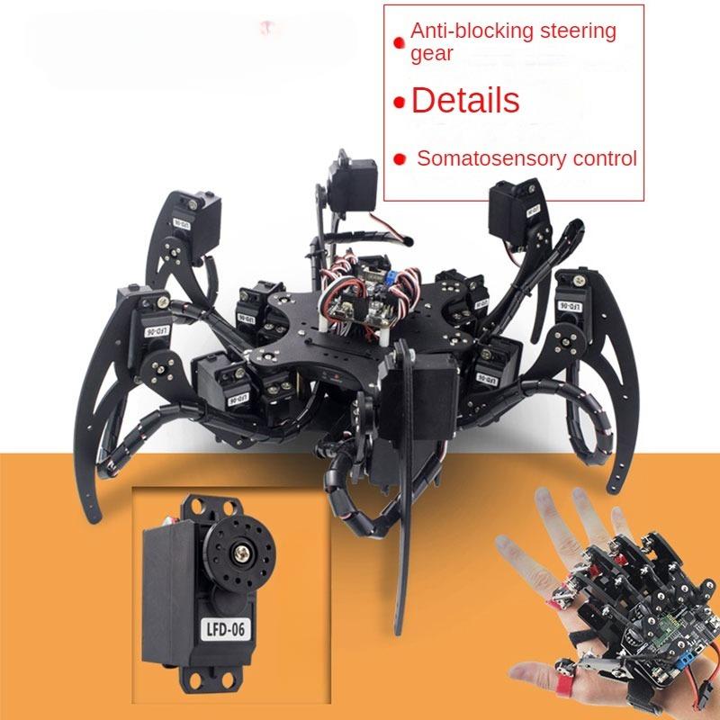 18 DOF อลูมิเนียม Hexapod Spid - Arduino Robot บทวิจารณ์และราคา