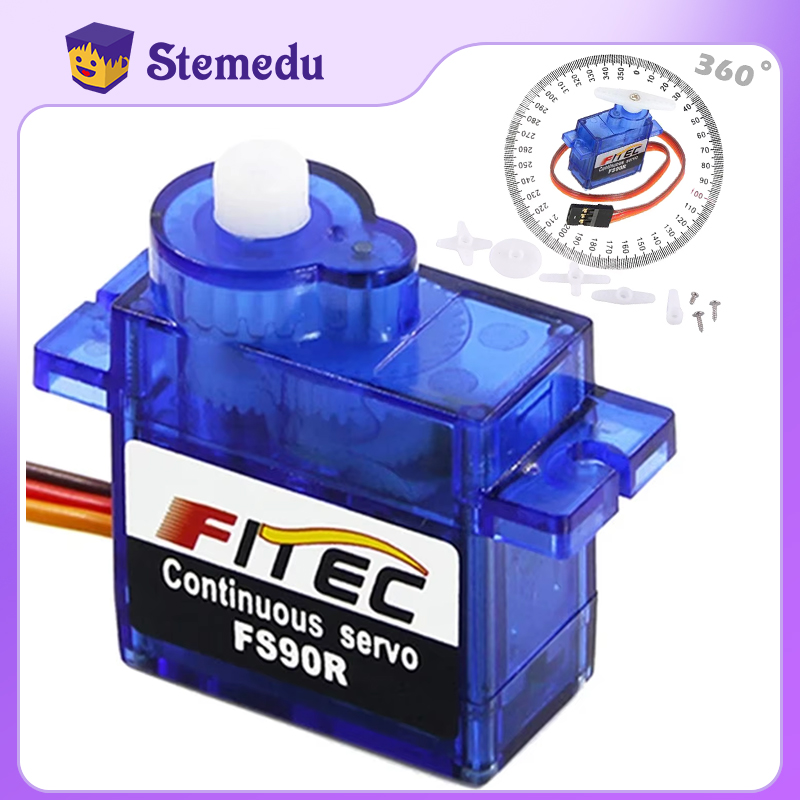 Feetech Mini FS90R Micro Servo - Micro Servo บทวิจารณ์และราคา
