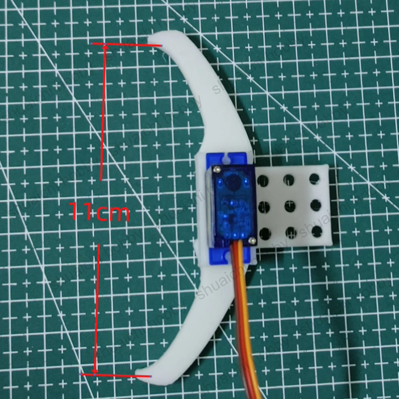 กริปเปอร์เซอร์โว 4V-6V แขนหุ่น - Robot Gripper Claw บทวิจารณ์และราคา