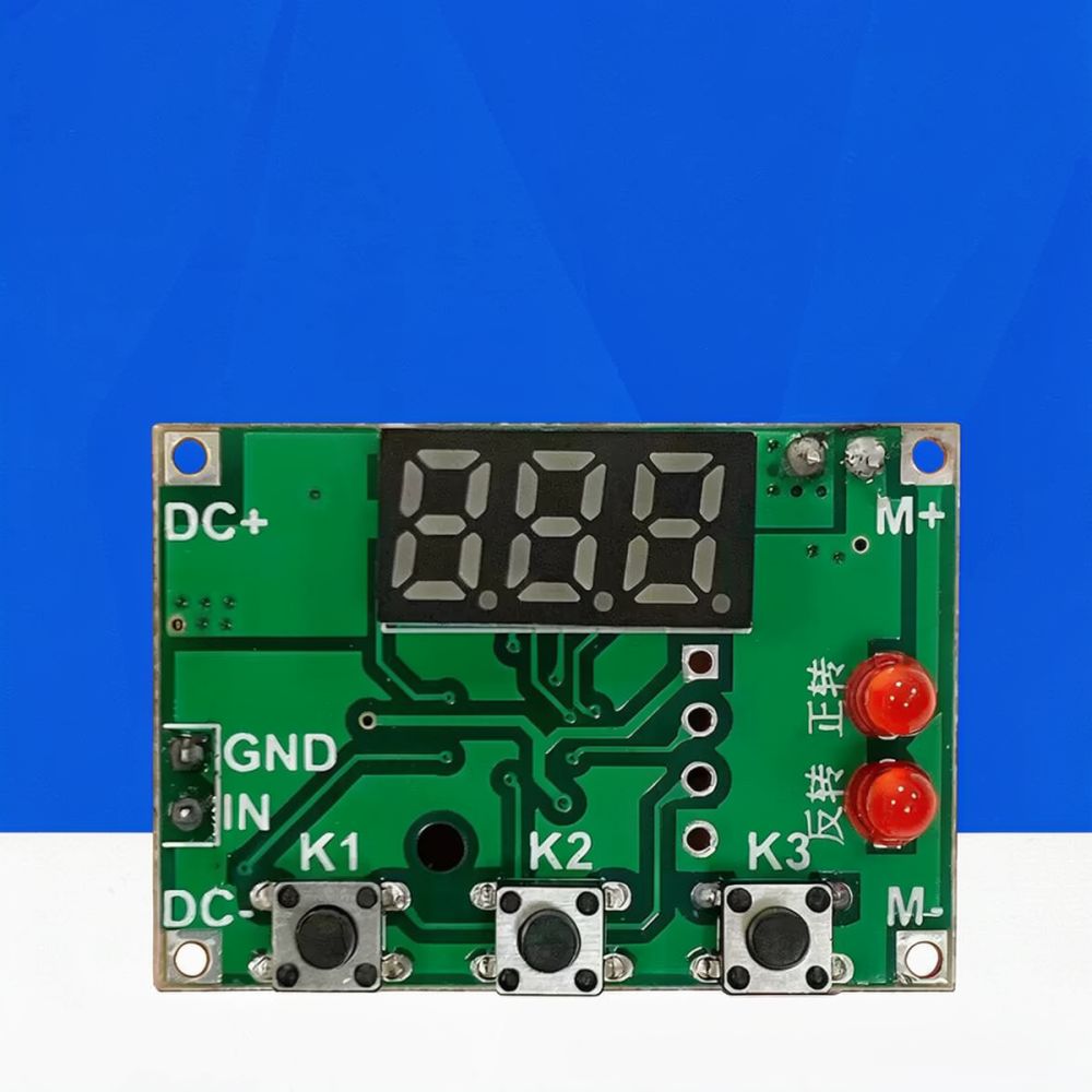 โมดูลขับมอเตอร์กระแสตรงแบบแปรง - Motor Driver Module บทวิจารณ์และราคา