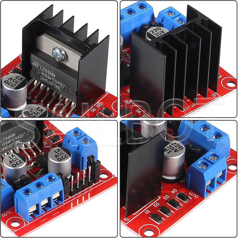 1/5/10PCS L298N DC มอเตอร์ MX1 - L298N Module บทวิจารณ์และราคา