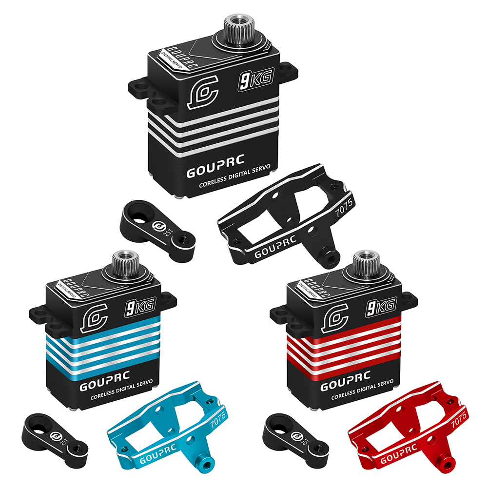 9KG RC ดิจิตอลไมโครเซอร์โวพร้อ - Servo Bracket บทวิจารณ์และราคา