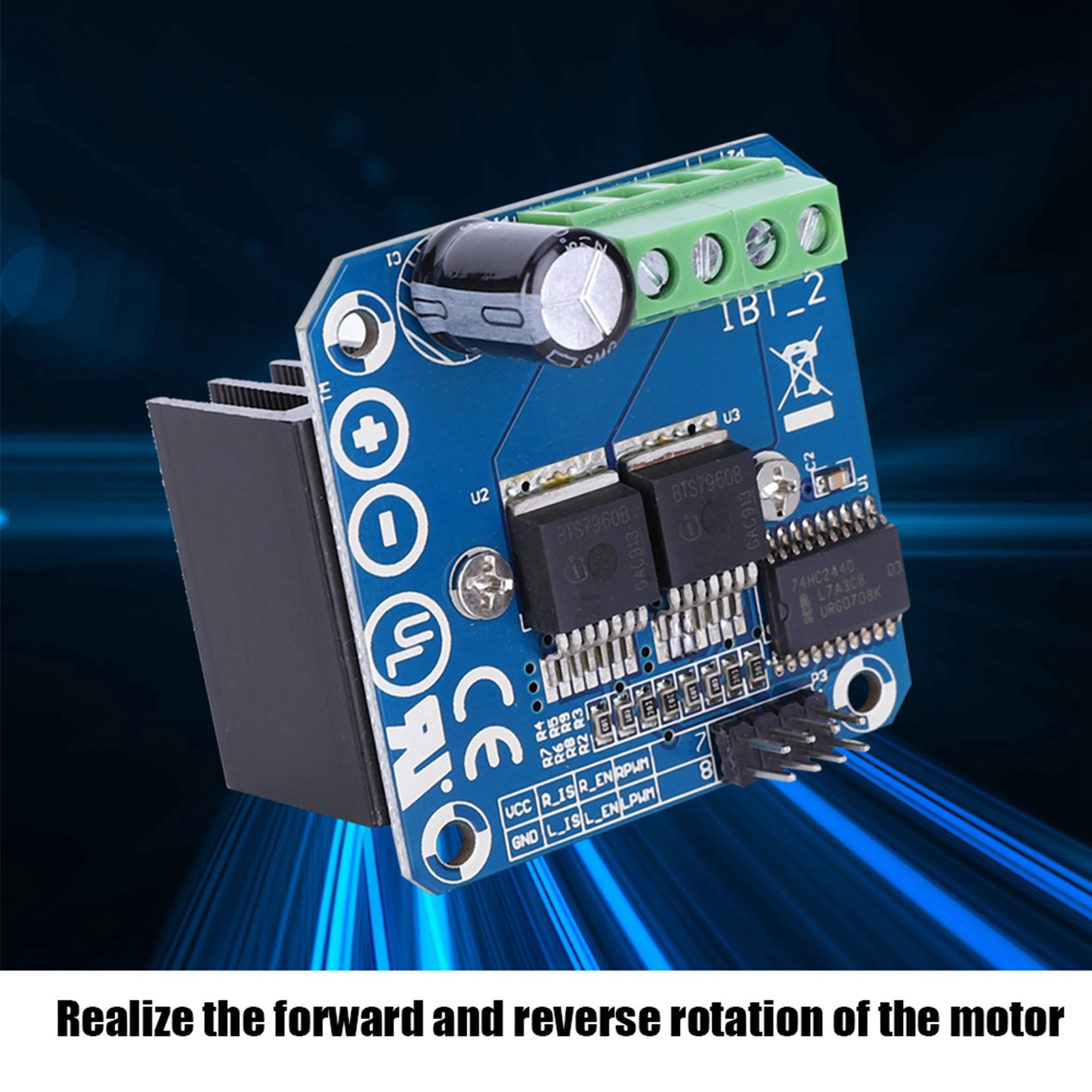 BTS7960 43A โมดูลขับเคลื่อนมอเ - Motor Driver Module บทวิจารณ์และราคา