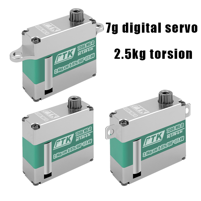 PTK 7306 MG-D 7g ดิจิตอลเซอร์โ - Micro Servo บทวิจารณ์และราคา