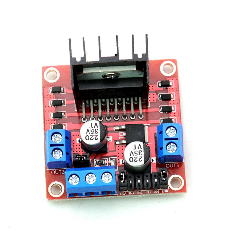 โมดูลบอร์ดควบคุมมอเตอร์ L298N  - L298N Module บทวิจารณ์และราคา