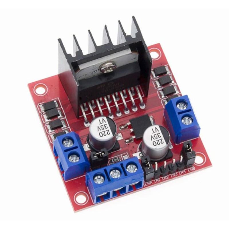 โมดูลบอร์ดควบคุมมอเตอร์ L298N  - L298N Module บทวิจารณ์และราคา
