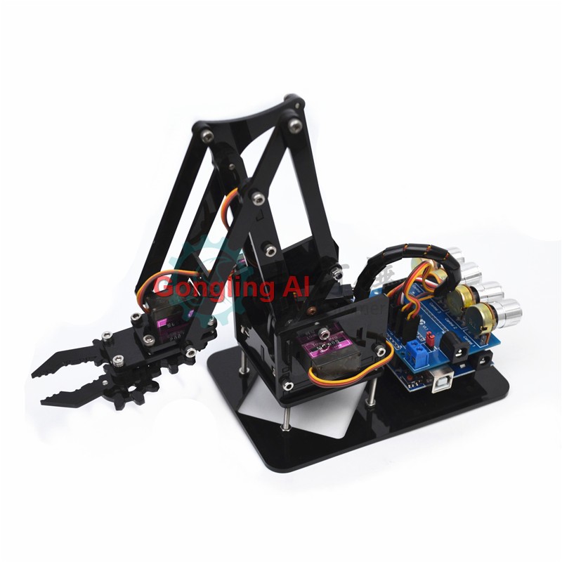 แขนหุ่นยนต์ STEM 4 DOF พร้อมเซ - Robot Arm Kit บทวิจารณ์และราคา