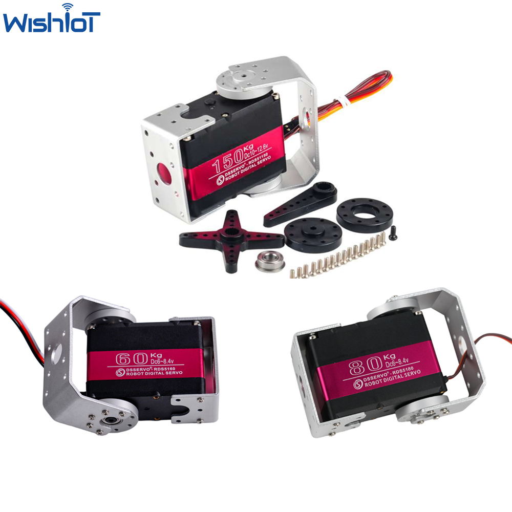 เกียร์เซอร์โวโลหะดิจิทัล150กก. - Servo Bracket บทวิจารณ์และราคา