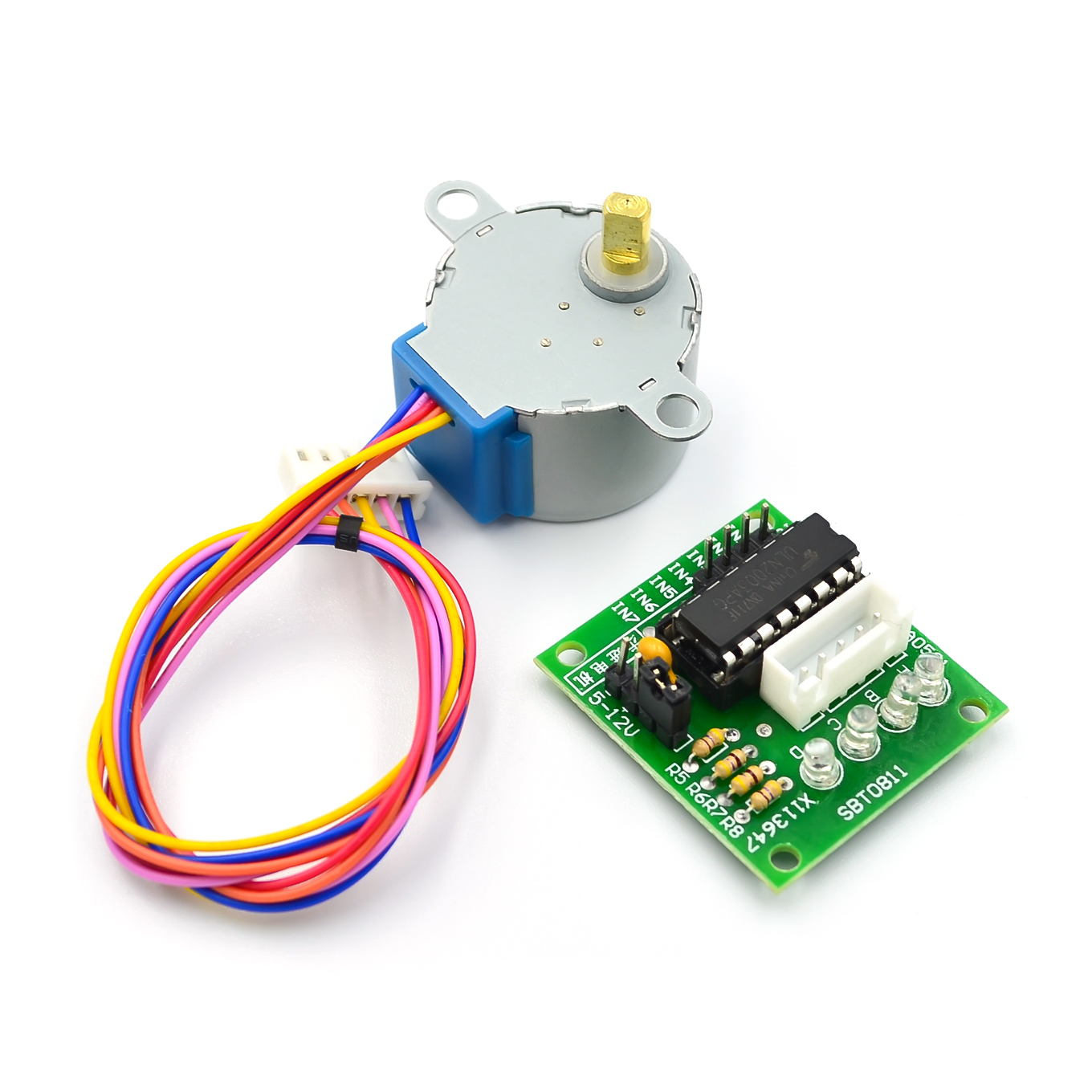 สเต็ปเปอร์มอเตอร์ 5V 28BYJ-48+ - 28Byj-48 บทวิจารณ์และราคา