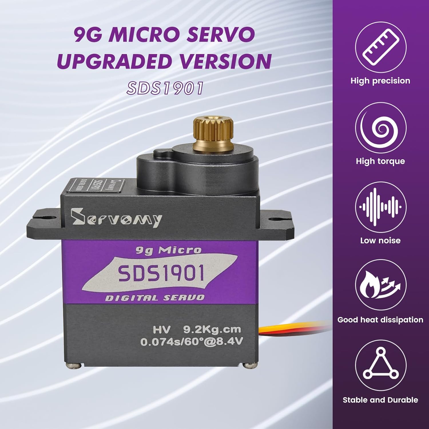 เซอร์โวมี-SDS1901 ดิจิตอล 9G ไ - Arduino Robot บทวิจารณ์และราคา