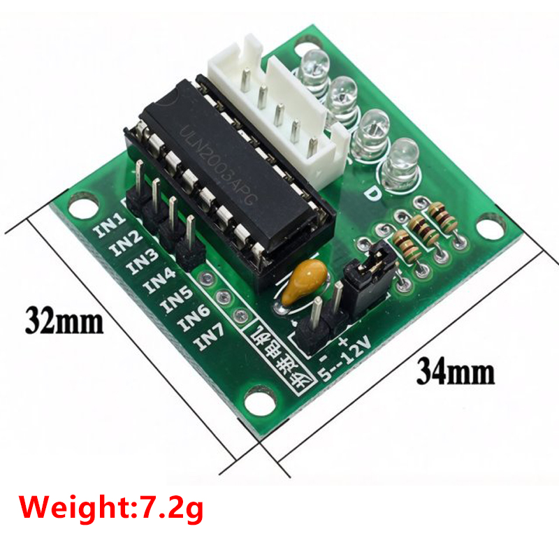 1 ชุด 28BYJ-48 5V มอเตอร์สเต็ป - 28Byj-48 บทวิจารณ์และราคา