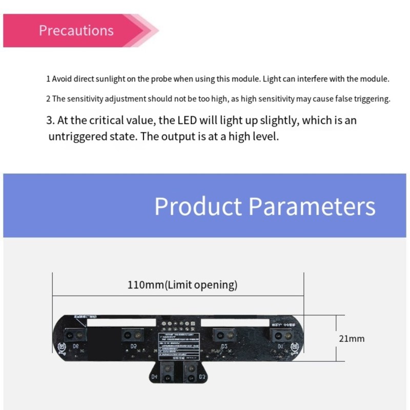 Y43A-6-Channel โมดูลติดตามอินฟ - Robot Bluetooth Car บทวิจารณ์และราคา