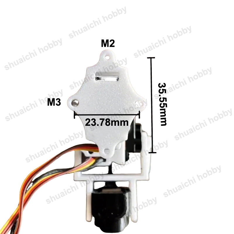 ชุดขายึดกิมบอลแบบสองแกน 1 ชุด  - Pan Tilt Bracket บทวิจารณ์และราคา