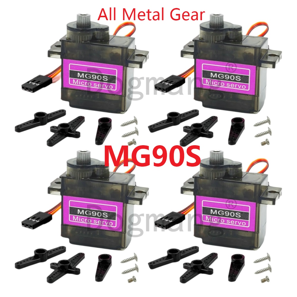 MG90S Servo 1/2/4/10/20/50 Pcs - Micro Servo บทวิจารณ์และราคา