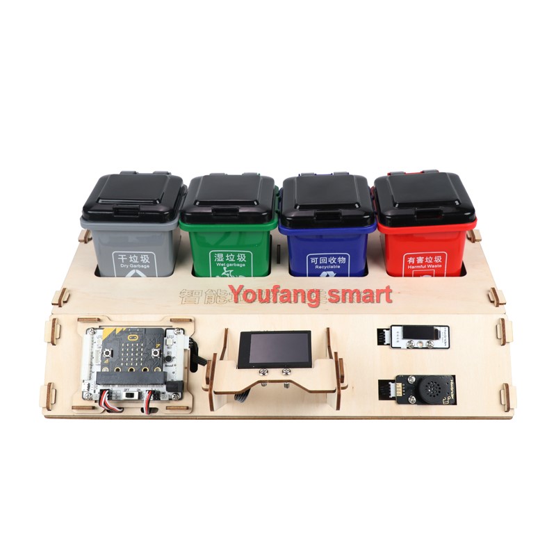 ชุดหุ่นยนต์คัดแยกขยะ AI พร้อมร - Microbit Robot บทวิจารณ์และราคา